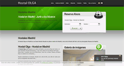 Desktop Screenshot of hostalolgamadrid.com